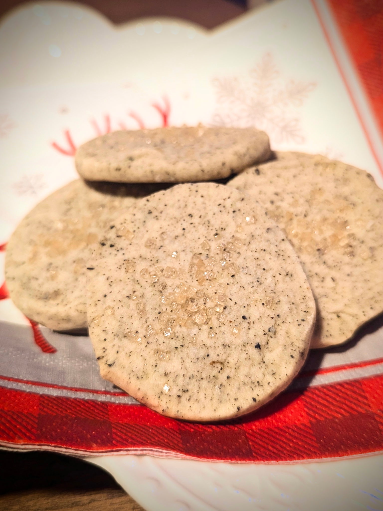 Shortbread cookies infused twice with elegant Earl Grey flavour.